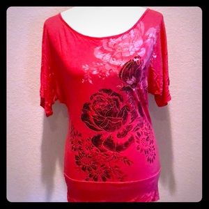Fabulous Floral Dolman Top